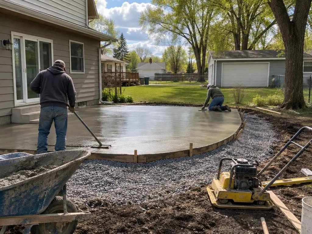 Concrete Patios in Fargo, ND